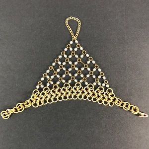 Chainmail Bracelet Gold/Slave bracelet  bohemian,‎ costume, cosplay, goddess